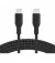 Кабель USB Type-C > USB Type-C  Belkin Braided 2,0m 100W (CAB014BT2MBK) Black