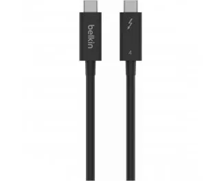 Кабель USB Type-C > USB Type-C Belkin Connect Thunderbolt 4 2m Black (INZ002BT2MBK)