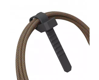 Кабель USB Type-C > USB Type-C UAG 0.75м 240Вт Type-C Rugged Double Braided Nylon Black/Orange (9B4415114097)