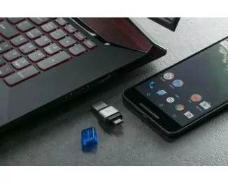 Кардридер Kingston USB 3.1 Type-A + Type-C > microSD Серебристый