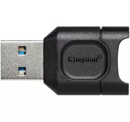 Кардридер Kingston USB 3.2 Type-A > microSD UHS-II Чёрный