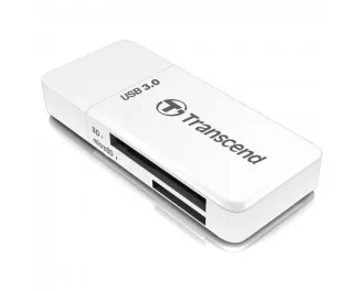 Кардридер Transcend USB 3.1 Type-A > microSD/SD Белый