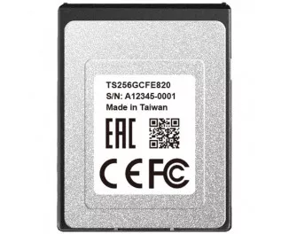 Карта памяти CFExpress 256Gb Transcend 820 Type B (TS256GCFE820)