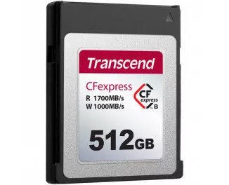 Карта памяти CFExpress 512Gb Transcend 820 Type B (TS512GCFE820)
