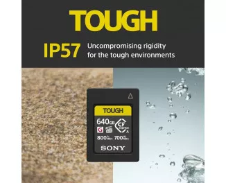 Карта памяти CFExpress 640Gb Sony Tough Type A (CEAG640T.SYM)