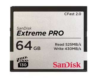 Карта памяти CFExpress 64Gb SanDisk Extreme PRO CFAST 2.0 (SDCFSP-064G-G46D)