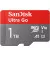 Карта памяти microSD 1 TB SanDisk Ultra Go UHS-1 A1 class 10 + SD адаптер (SDSQUVC-1T00-GZ6MA)