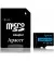 Карта памяти microSD 128Gb Apacer class 10 UHS-I U3 + SD адаптер (AP128GMCSX10U7-RAGC)