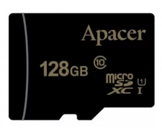 Карта пам'яті microSD 128Gb Apacer Class10 UHS-I (AP128GMCSX10U1-RA)