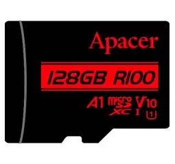 Карта пам'яті microSD 128Gb Apacer MicroSDHC UHS-I Class 10 (AP128GMCSX10UB-RA)