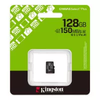 Карта памяти microSD 128Gb Kingston Canvas Select Plus Gen3 C10 UHS-I A1 V10 (SDCS3/128GBSP)