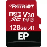 Карта пам'яті microSD 128Gb Patriot class 10 UHS-I/U3 EP A1 + SD адаптер (PEF128GEP31MCX)