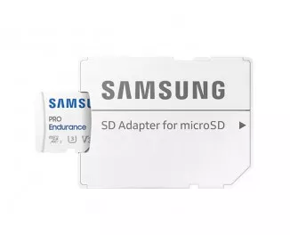 Карта памяти microSD 128Gb Samsung PRO Endurance C10 UHS-I + SD адаптер (MB-MJ128KA/EU)