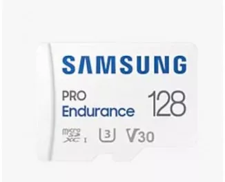 Карта памяти microSD 128Gb Samsung PRO Endurance C10 UHS-I + SD адаптер (MB-MJ128KA/EU)