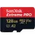 Карта памяти microSD 128Gb SanDisk Extreme Pro UHS-I U3 + SD адаптер (SDSQXCD-128G-GN6MA)