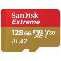 Карта пам'яті microSD 128Gb SanDisk Extreme V30 C10 UHS-I U3 (SDSQXAA-128G-GN6MN)