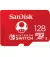Карта пам'яті microSD 128Gb SanDisk For Nintendo Switch (SDSQXAO-128G-GN3ZN)