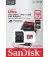 Карта пам'яті microSD 128Gb SanDisk Ultra class 10 A1 UHS-1 + SD адаптер (SDSQUAB-128G-GN6MA)
