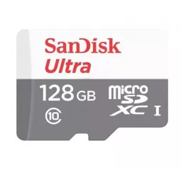 Карта памяти microSD 128Gb SanDisk Ultra Class 10 UHS-I (SDSQUNR-128G-GN3MN)