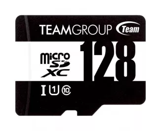 Карта памяти microSD 128Gb Team microSDXC Сlass 10 (TUSDX128GCL10U03) + SD адаптер