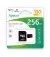 Карта пам'яті microSD 256Gb Apacer class 10 V10 A1 + SD адаптер (AP256GMCSX10UB-R)