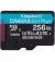 Карта памяти microSD 256Gb Kingston Canvas Go! Plus C10 UHS-I U3 A2 V30 (SDCG4/256GBSP)