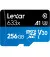Карта памяти microSD 256Gb Lexar High Performance 633x UHS-I U3 V30 A1 Class 10 + SD адаптер (LSDMI256BB633A)