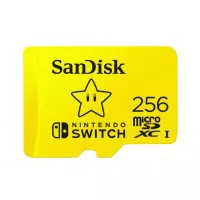 Карта памяти microSD 256Gb SanDisk for Nintendo Switch (SDSQXAO-256G-GNCZN)