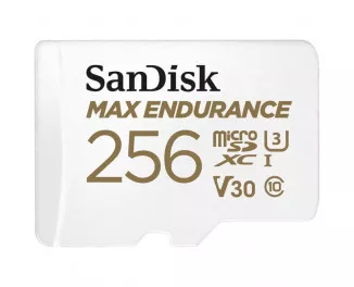 Карта памяти microSD 256Gb SanDisk MAX Endurance + SD-адаптер (SDSQQVR-256G-GN6IA)