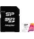 Карта памяти microSD 256Gb Silicon Power Elite Color UHS-I V10 A1 Class 10 + SD адаптер (SP256GBSTXBV1V20SP)