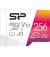 Карта памяти microSD 256Gb Silicon Power Elite Color UHS-I V10 A1 Class 10 + SD адаптер (SP256GBSTXBV1V20SP)