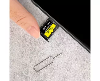 Карта пам'яті microSD 256Gb Silicon Power Inspire UHS-I U3 V30 A2 Class 10 + SD адаптер (SP256GBSTXLA2V1NSP)