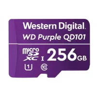 Карта памяти microSD 256Gb WD Purple QD101 class 10 UHS-I (WDD256G1P0C)