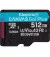 Карта пам'яті microSD 512Gb Kingston Canvas Go! Plus сlass 10 UHS-I U3 V30 A2 (SDCG4/512GBSP)
