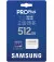 Карта пам'яті microSD 512Gb Samsung Pro Plus 2023 UHS-I U3 V30 A2 + SD-adapter (MB-MD512SA)