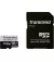 Карта пам'яті microSD 512Gb Transcend 340S class 10 UHS-I U3 A2 + SD адаптер (TS512GUSD340S)