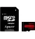 Карта памяти microSD 64Gb Apacer class 10 UHS-I V10 A1 + SD адаптер (AP64GMCSX10UB-R)