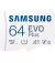 Карта пам'яті microSD 64Gb Samsung EVO Plus Class 10 UHS-I U3 V10 A1 + SD адаптер (MB-MC64KA/EU)