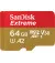 Карта памяти microSD 64Gb SanDisk Extreme ActionCam + SD адаптер (SDSQXAH-064G-GN6AA)