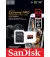 Карта памяти microSD 64Gb SanDisk Extreme Pro V30 class 10 UHS-I U3 + SD адаптер (SDSQXCU-064G-GN6MA)