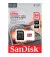 Карта пам'яті microSD 64Gb SanDisk Ultra (UHS-1) class 10 A1 + SD адаптер (SDSQUAB-064G-GN6IA)