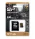 Карта пам'яті microSD 64Gb Silicon Power Gold Endurance C10 A1 UHS-I + SD adapter (SP064GBSTXDV3V1HSP)