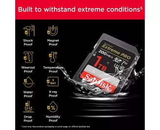 Карта памяти SD 1 TB SanDisk Extreme PRO RescuePRO Deluxe (SDSDXXD-1T00-GN4IN)