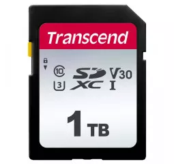 Карта памяти SD 1 TB Transcend UHS-I U3 300S (TS1TSDC300S)