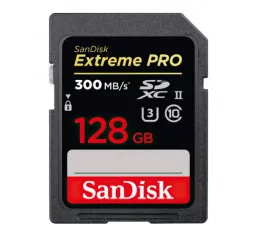 Карта пам'яті SD 128Gb SanDisk Extreme Pro C10 UHS-II U3 V90 (SDSDXDK-128G-GN4IN)