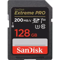 Карта пам'яті SD 128Gb SanDisk Extreme Pro class 10 UHS-I U3 V30 (SDSDXXD-128G-GN4IN)