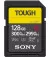 Карта памяти SD 128Gb Sony Tough class10 UHS-II U3 V90 (SFG1TG)