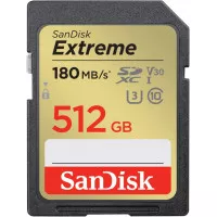 Карта пам'яті SD 512Gb SanDisk Extreme class 10 UHS-I U3 V30 (SDSDXVV-512G-GNCIN)
