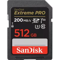 Карта пам'яті SD 512Gb SanDisk Extreme PRO class 10 UHS-I U3 V30 (SDSDXXD-512G-GN4IN)