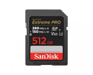Карта памяти SD 512Gb SanDisk Extreme PRO (SDSDXEP-512G-GN4IN)